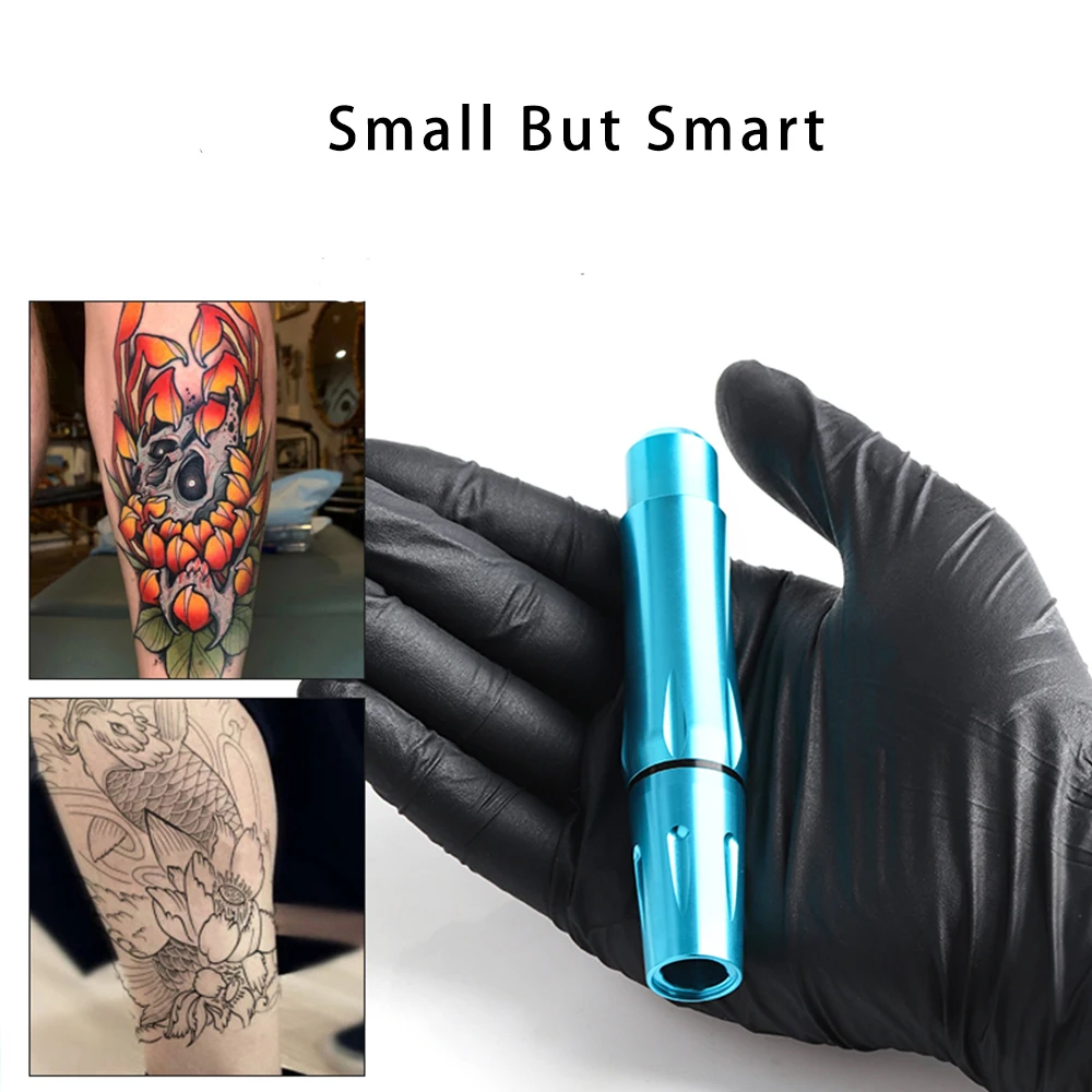 

KIME Tattoo Pen Rotary Machine Gun Coreless Motor Magnetic Connection Strong Quiet Tattoo Supply Makeup Pen Motor Is Powerful