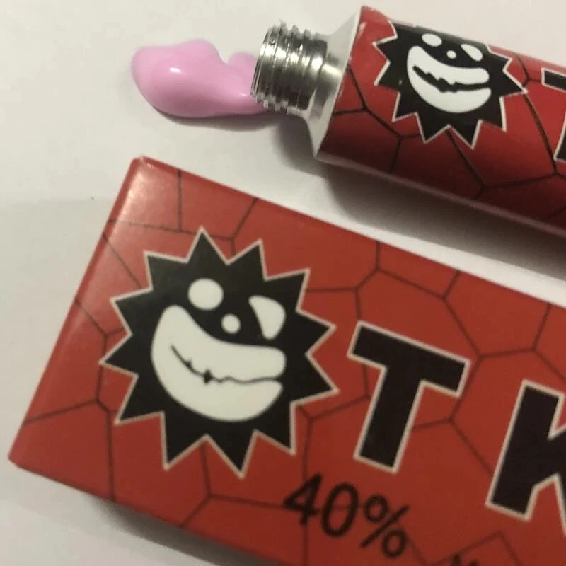 

10pcs 40% red Tattoo pink Cream Before Permanent makeup Body Eyebrow Eyeliner Lips Supplies 10g