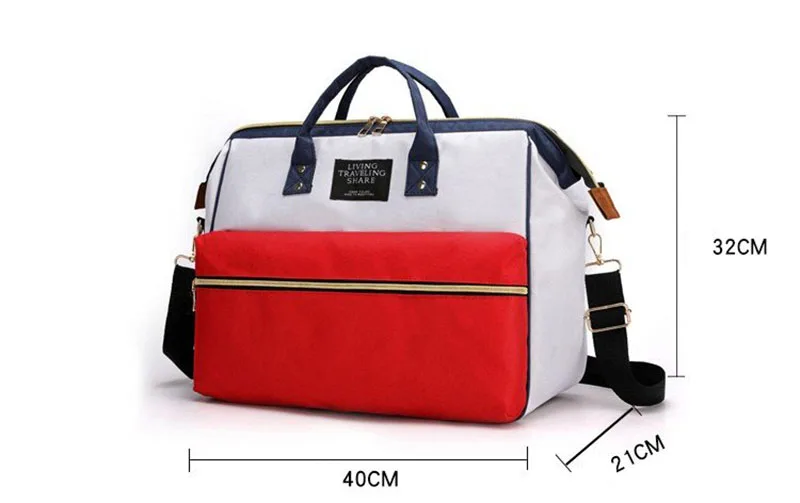 Trend Women Nylon Waterproof Travel Bags Unisex Foldable Bag Quality Large Capacity Portable Luggage Bags Bolsa Feminina