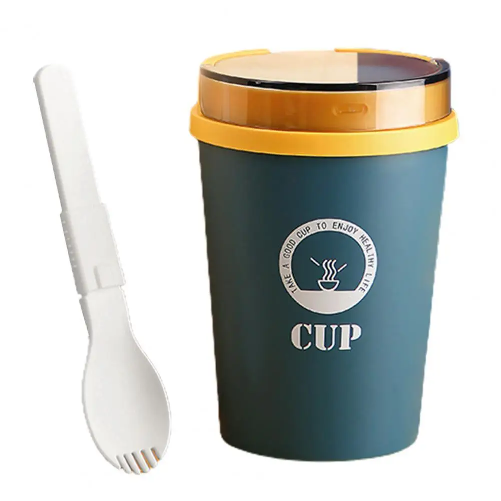 

500ml Water Cup Non-stick Leak-proof PP Multi-purpose Porridge Soup Cup for Home