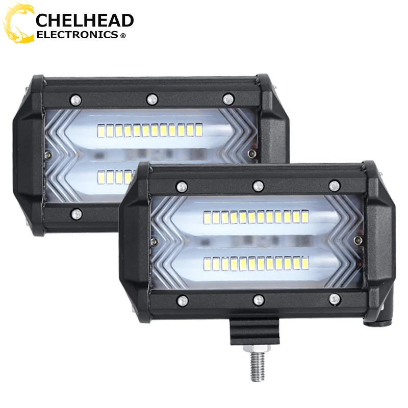 6000k ходовой светильник s для автомобилей 12v 24v led бар внедорожный УАЗ atv 4x4 рабочий