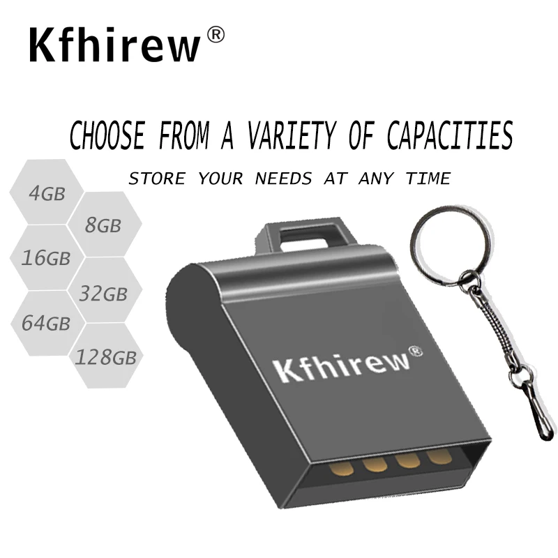 Супер мини флэш диск usb накопитель 64 ГБ 32 флешка 16 8 4 портативный 128 Гб карта памяти