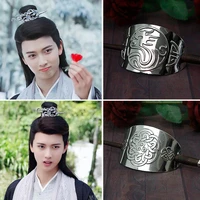 vintage chinese hair stick set hanfu hair accessories swordsman prince crown hair jewelry classic crown royal
