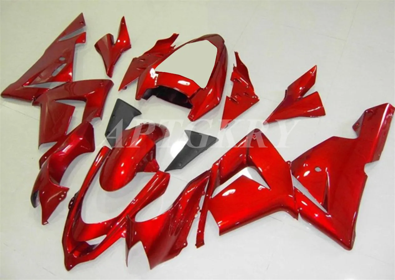 

Новый корпус из АБС-пластика для мотоцикла обтекатель комплект подходит для kawasaki Ninja ZX10R 2004 2005 04 05 10R ZX-10R кузов комплект красный
