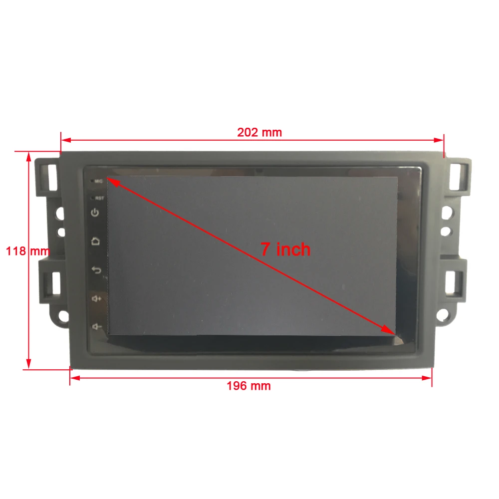 Автомагнитола 2 din Android 4 + 64 мультимедийный видеоплеер для Chevrolet Lova Captiva Gentra Aveo Epica