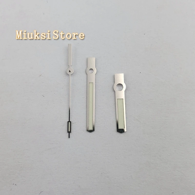 Зеленый светящийся стрелки часов подходят miyota 8215 8205 821A mingzhu DG2813 3804 движение P943-miyota
