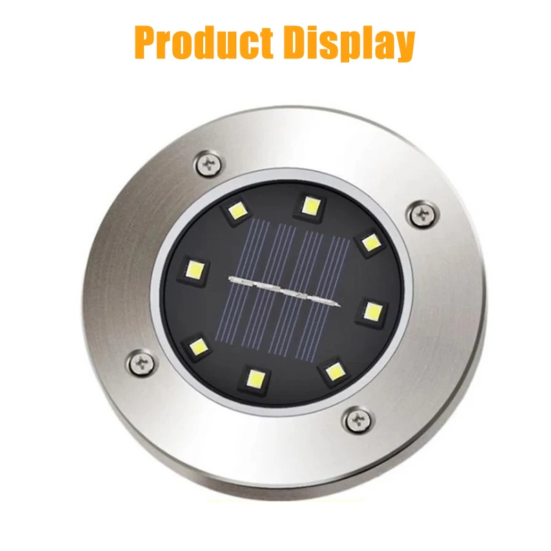 Садовый светильник на солнечной батарее водонепроницаемый уличный Luz палубе для