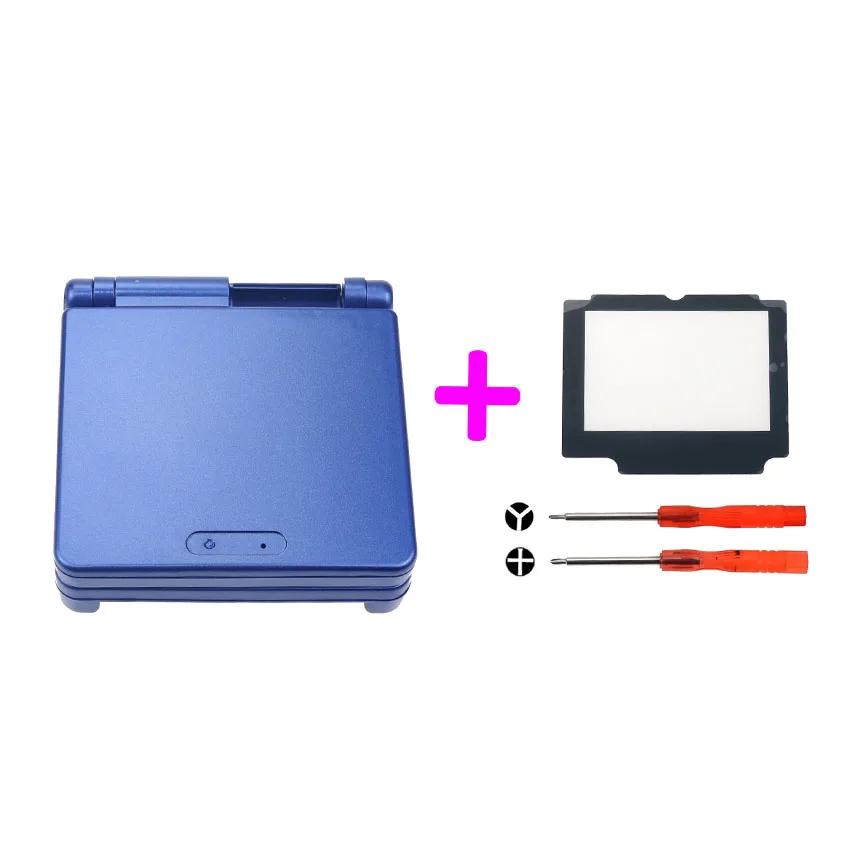 E Cltgxdd мультфильм полный корпус оболочки с кнопкой Замена для Nintendo Gameboy Advance SP для GBA SP игровая консоль чехол - Цвет: E