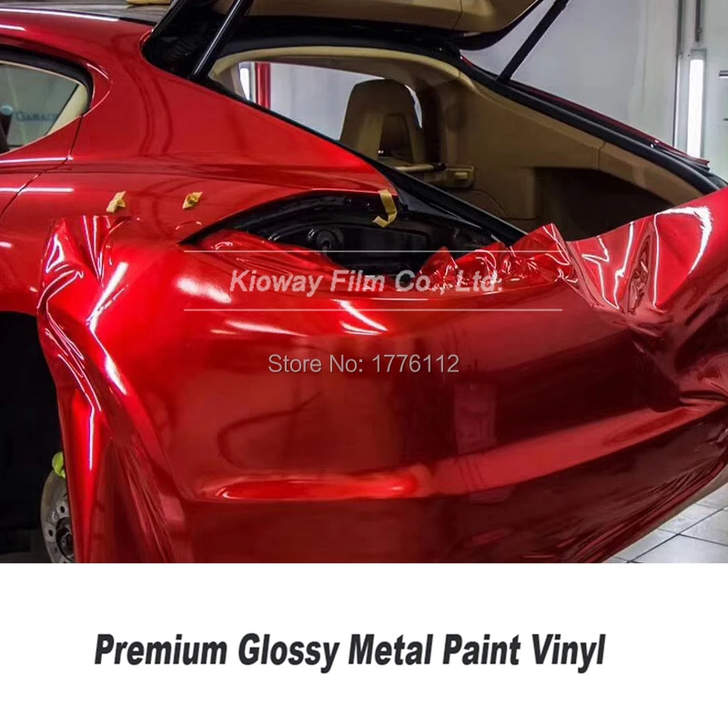 Высококачественная красная виниловая пленка ярких цветов с реальной кровью для