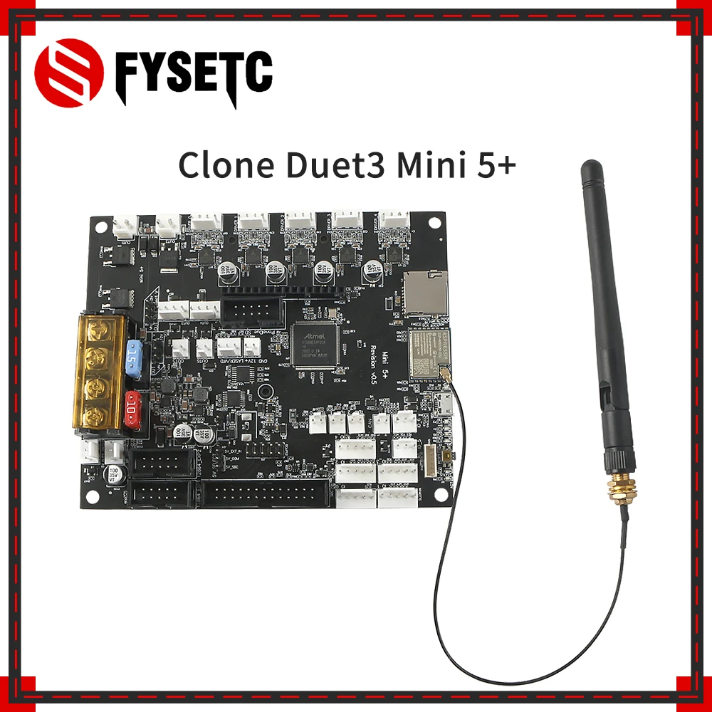 FYSETC Clone Duet 3 Mini 5 +    3D-  Wi-Fi,   DuetWifi,  32-    3D-, 