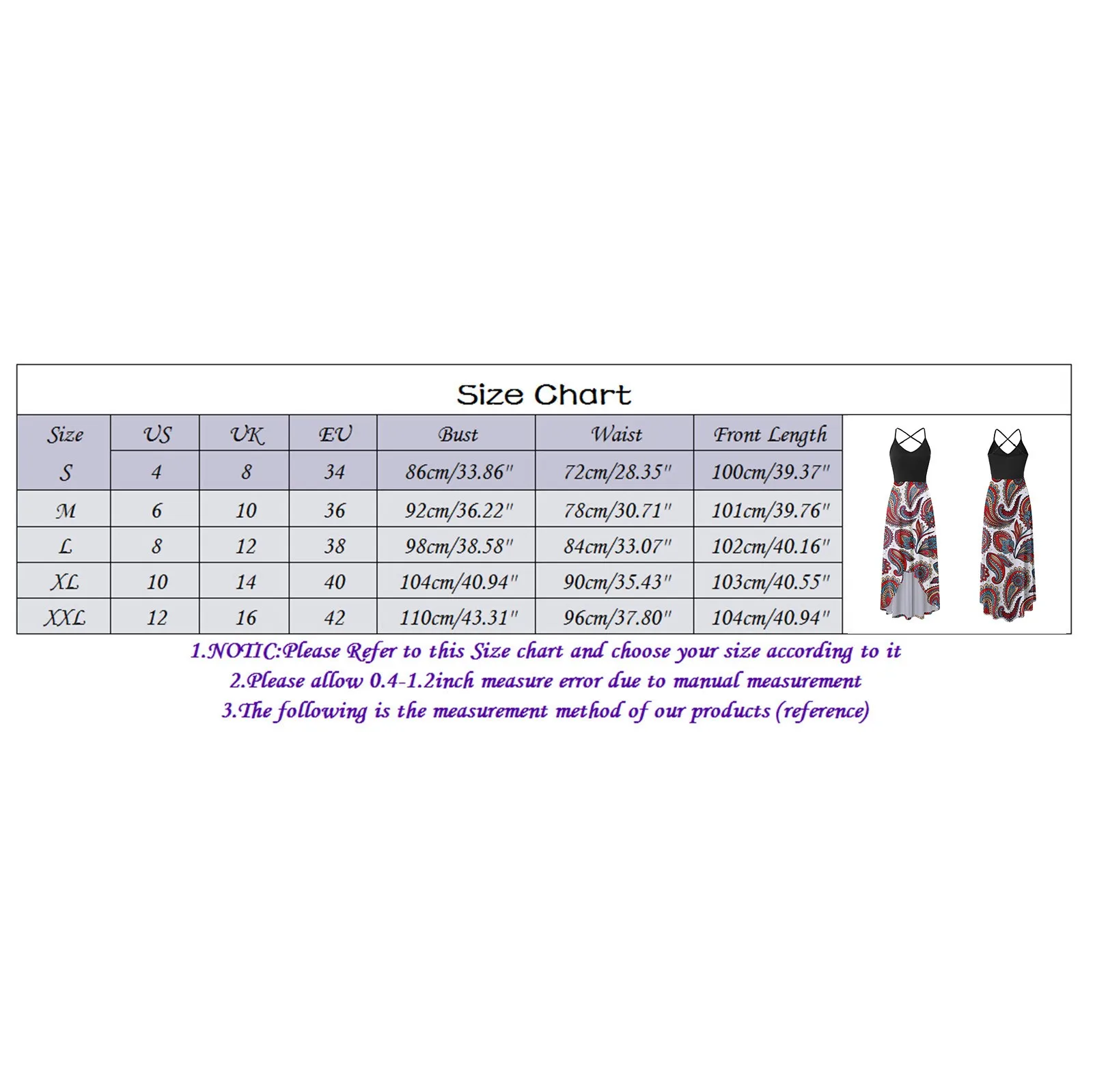 

Spaghetti Strap Summer Dresses Women Vintage Flora Printed Plus Size Sundress Sexy V-neck Irregular Hem Long Party Dress &