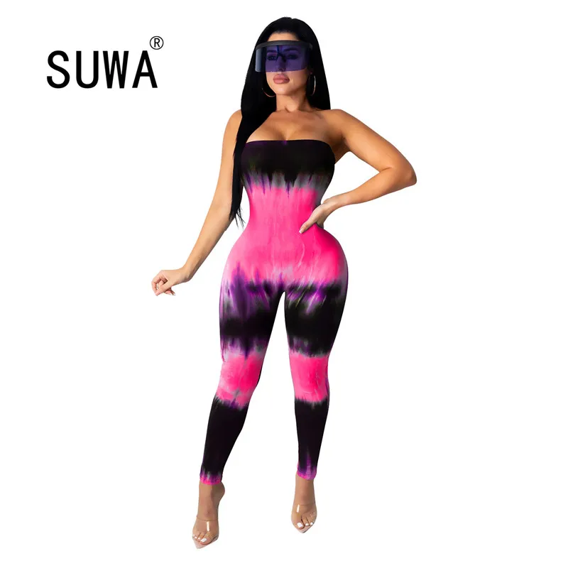 

Женский Облегающий комбинезон в полоску, комбинезон без рукавов и бретелек, лето 2020