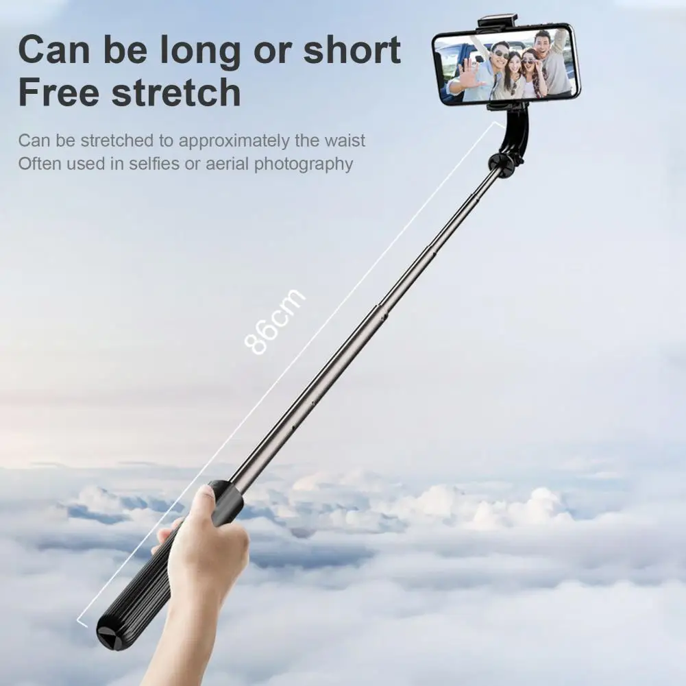 Phone Stabilizer Practical Built-in Gyro Detachable Remote Control Phone Gimbal Tripod enlarge