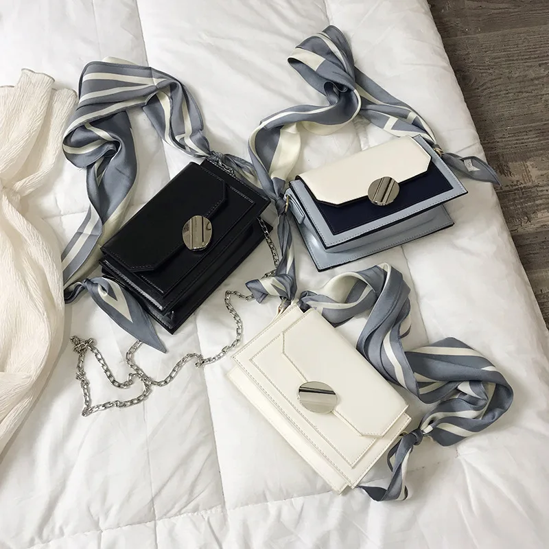 Новинка трехмерных и простой небольшой площади сумка шелковый шарф плечевой