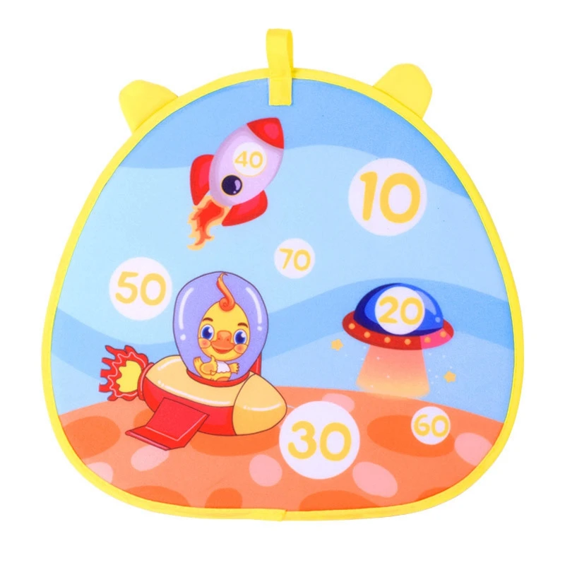 

Children's Felt Dart Board,Thg Sticky Ball Children Dart Target Indoor Game Dartboard Toy