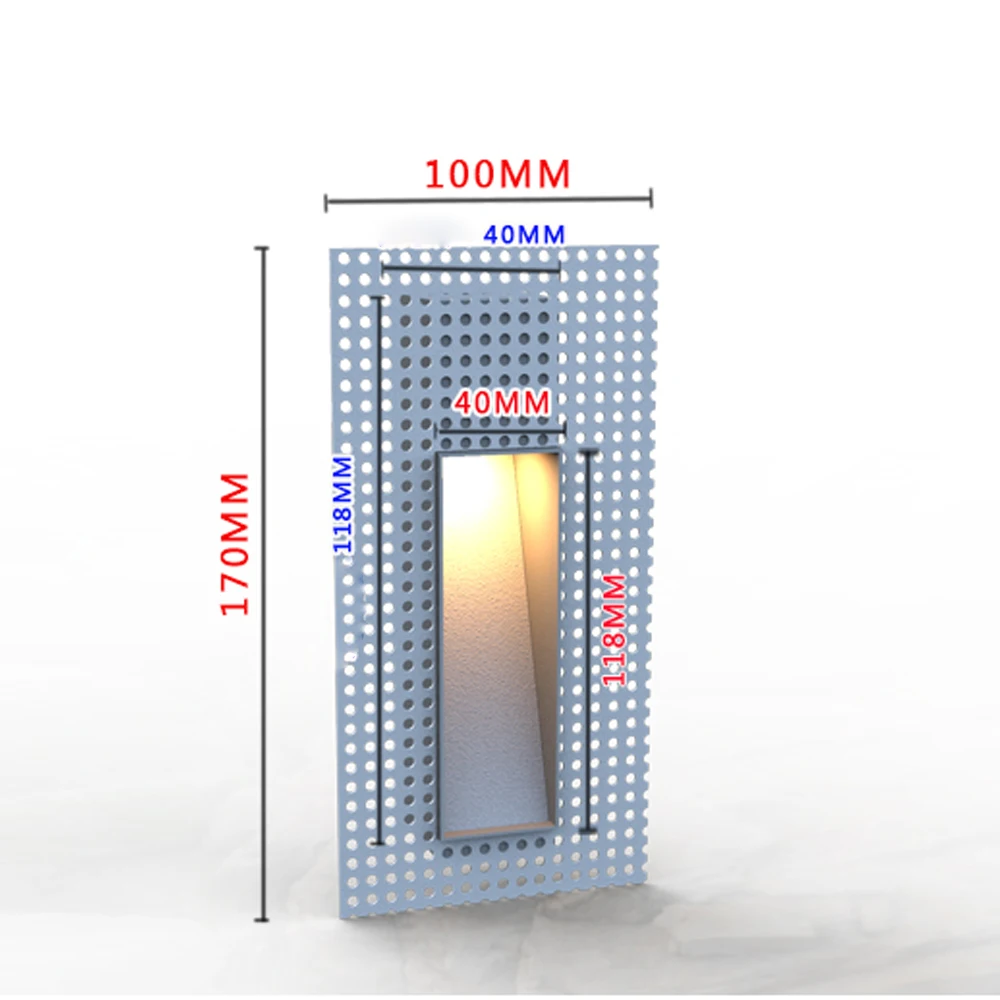 

SANDIY Встраиваемый светодиодный настенный светильник для лестницы
