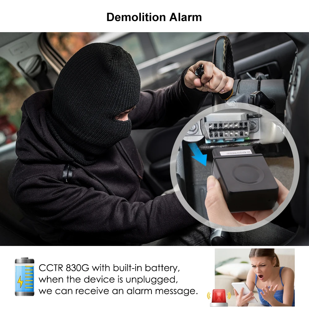 4G OBD GPS трекер OBD2 автомобильный локатор слежения в реальном времени голосовой