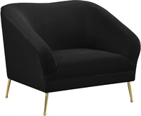 new arrived nordic solid gold metal lounge leisure living room furniture accent chair armchairs velvet living room sofa chairs