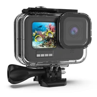 60m196ft water density case underwater hardened glass objective diving cases coverage for gopro hero 9 black action camera