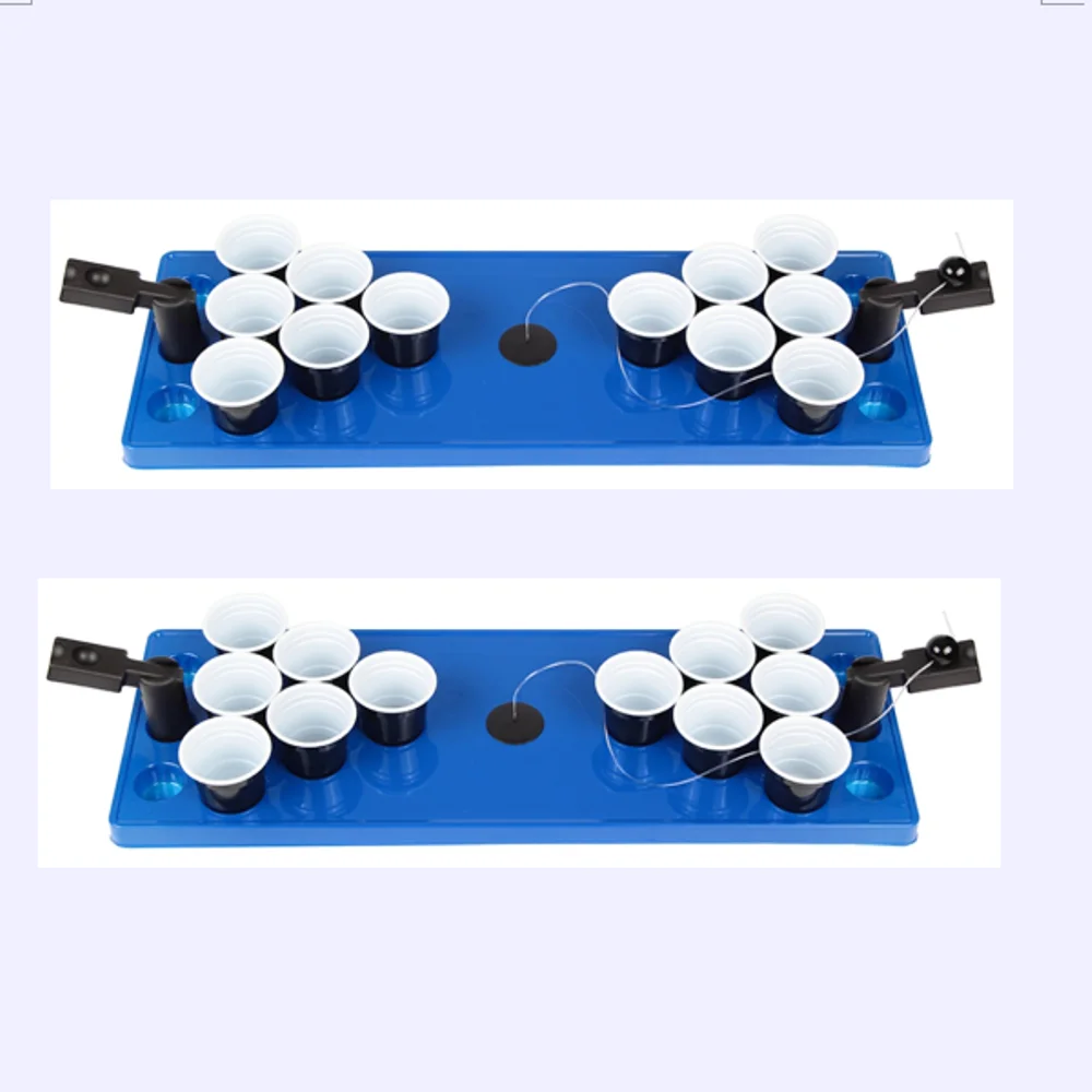 Мини Beer Pong выстрел для настольного тенниса столешница катапульта питьевой