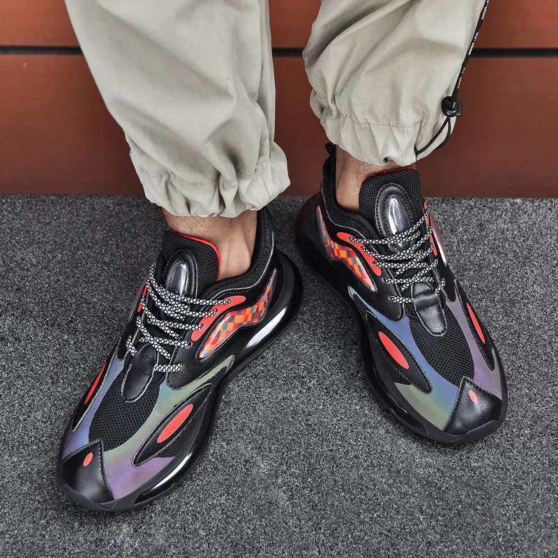 

Men's shoes 2020 new fashion running shoes high top casual sports shoes high quality non-slip men's sports jogging shoes