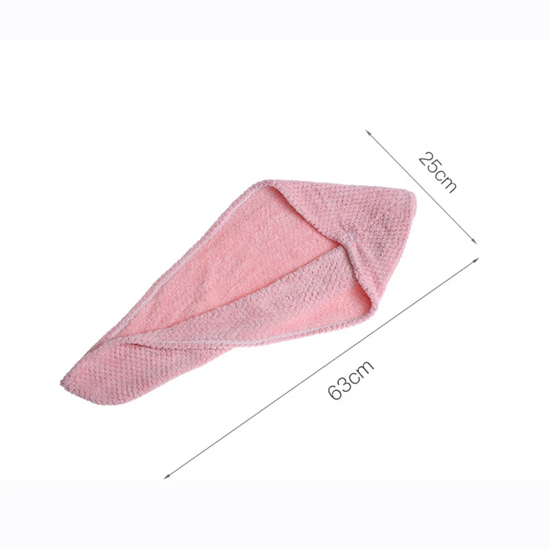 

YADA Women Towels Bathroom Magic Microfiber Hair Fast Drying Dryer Towel Bath Wrap Hat Quick Cap Turban Dry For Adults TW200001