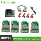 Комплект фрезерных станков с ЧПУ TB6560, комплект из 4 драйверов NEMA17 + 1 5-осевая плата адаптера + Параллельный кабель DB25