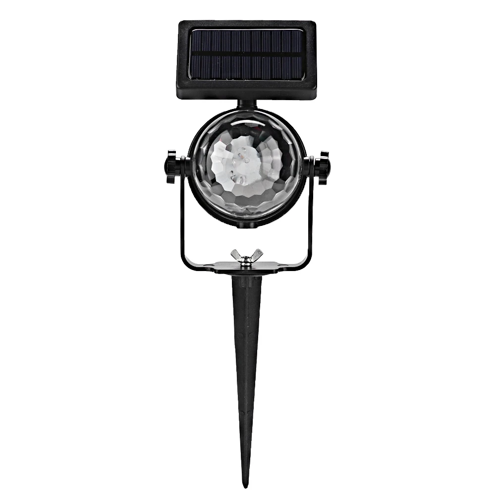 

Outdoor Waterproof Solar Panel Festival LED Fairy Spotlight Projector Lamp for Xmas Party