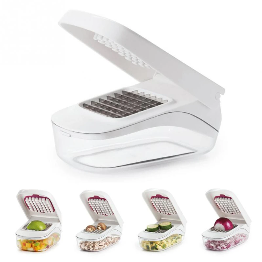 Ручной, для овощей фруктов Slicer измельчитель прижимной вырезать лук, овощ слайсер Фруктовый нож для резки сыра ножевой лезвия Кухня инструмент