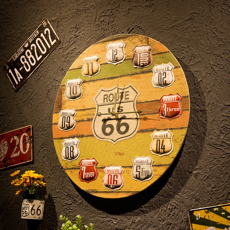 Современные минималистичные скандинавские настенные часы деревянные кварцевые