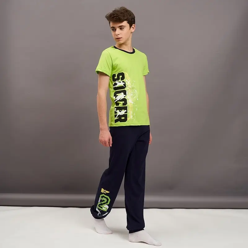 Repost Пижама хлопковая для мальчика детская одежда дома и сна пижамный комплект с