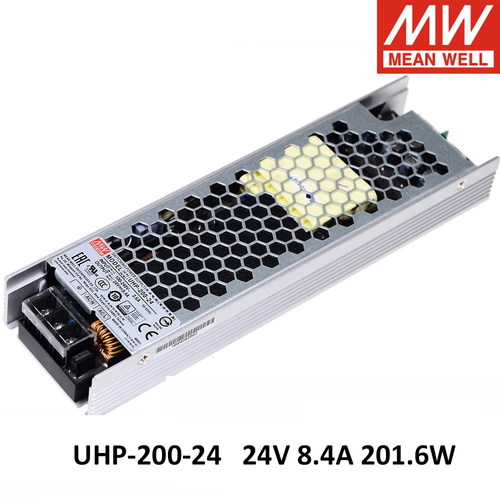 Бренд Mean Well представляет meanwell UHP 200 24 24V Переключая Питание бескулерная