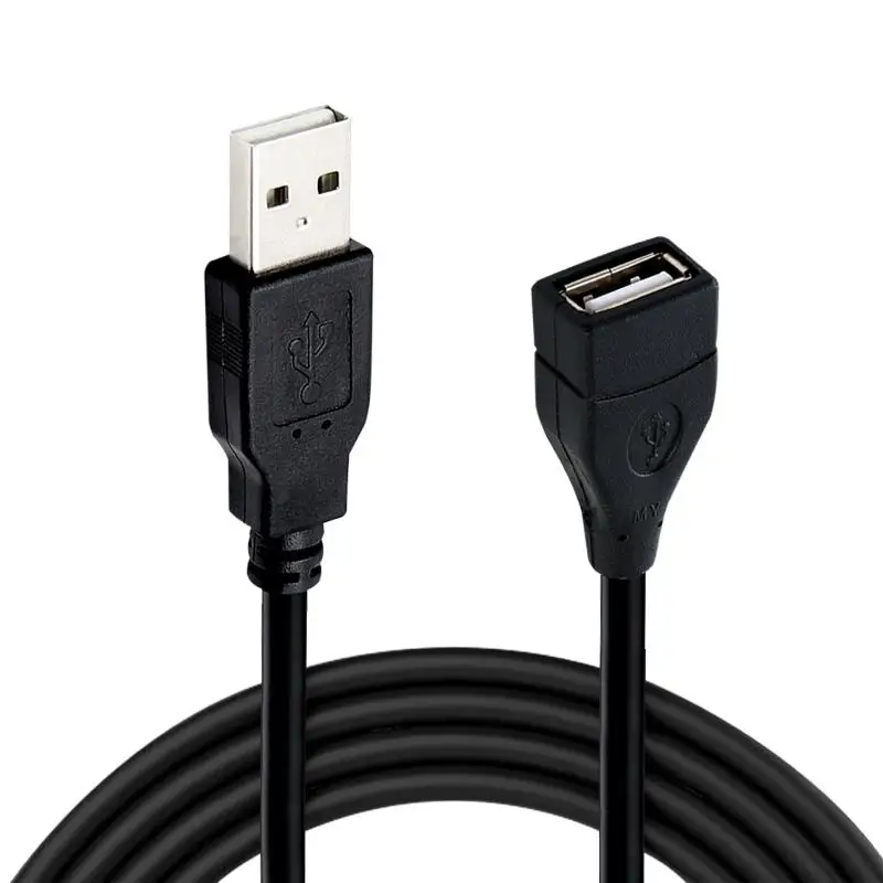 

USB 2.0 Cable Extender Cord Wire Data Transmission Cables Super Speed Data Extension cable For Monitor Projector Mouse Keyboard