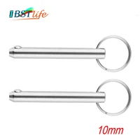 2pcs m10 marine grade stainless steel 316 boat quick release pin marine hardware deck hinge replacement accessories