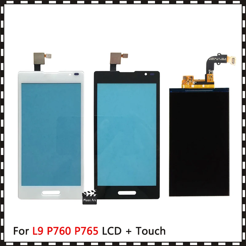 ЖК-дисплей с дигитайзером сенсорного экрана для LG Optimus L9 P760 P765 4 7 дюйма | Мобильные