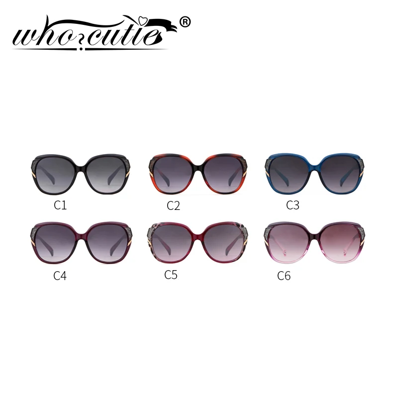 Женские солнцезащитные очки в ретро стиле с леопардовой оправой винтажном