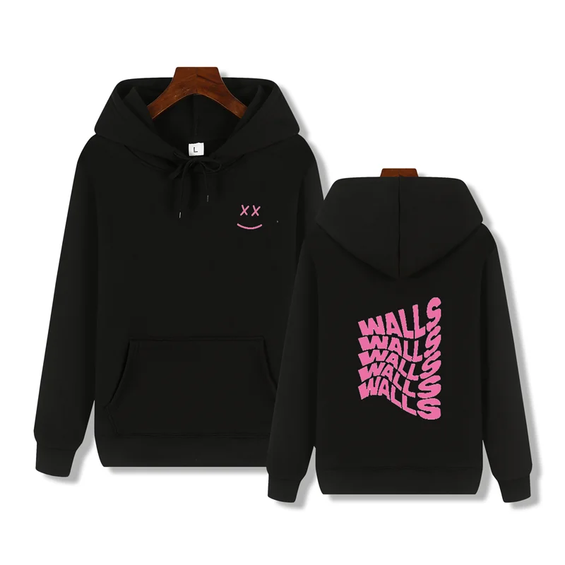 

Wallmerch - Louis Tomlinson Hoodie for Women, Clothing, Top, Smiley, Streetwear, Hip-Hop, Harajuku Oversized thermal pullover