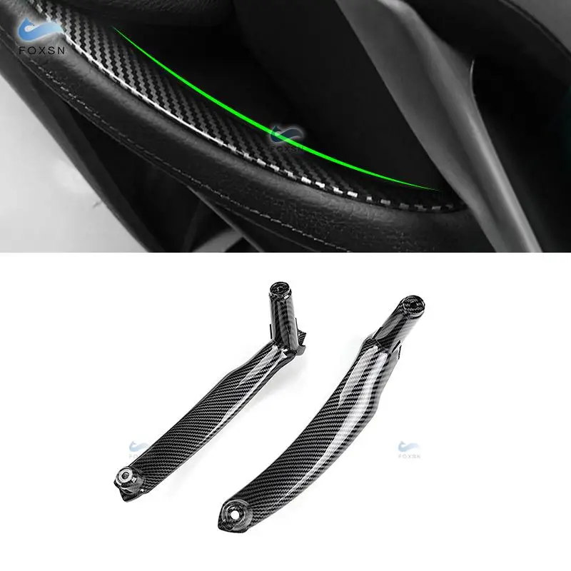 

Для BMW X5 X6 E70 E71 2008 2009 2010 2011 2012 Текстура углерода внутренняя дверная ручка панель дверная Натяжная сменная крышка