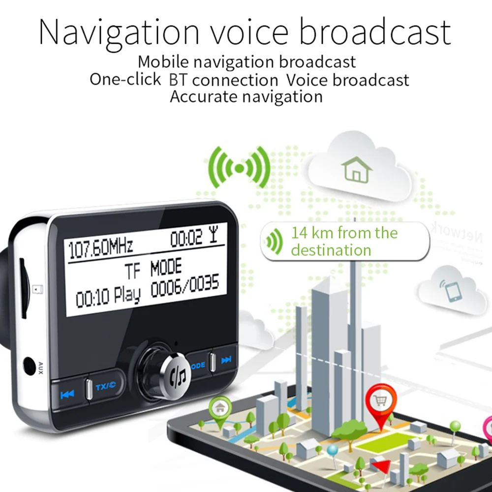 DAB002 DAB цифровой радио ресивер FM-тюнер радио автомобиля Bluetooth 4,2 передатчик адаптер зарядного устройства FM DAV приемник FM/am тюнер цифрового вещания