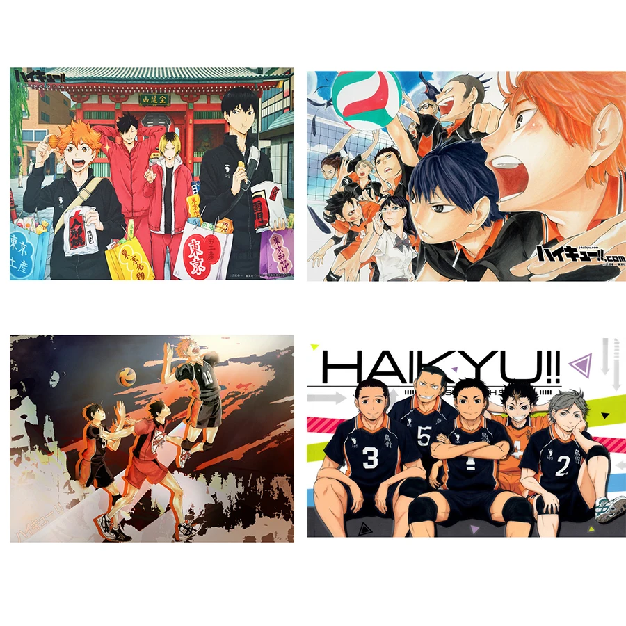 

Алмазная вышивка 5D Haikyuu, полностью круглая Вышивка крестиком, японское аниме-картина, подарок ручной работы, настенное искусство, домашний д...