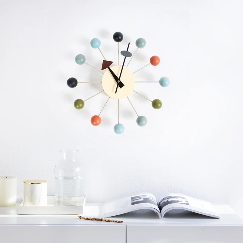 

wall clock home decor modern design 3D clocks horloge reloj de pared murale moderne living room decoration accessories for kids