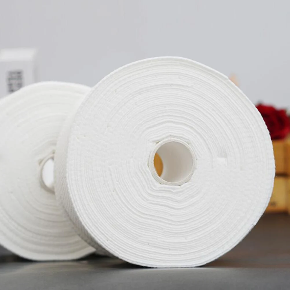 Одноразовое полотенце для лица рулон средство снятия макияжа хлопчатобумажные