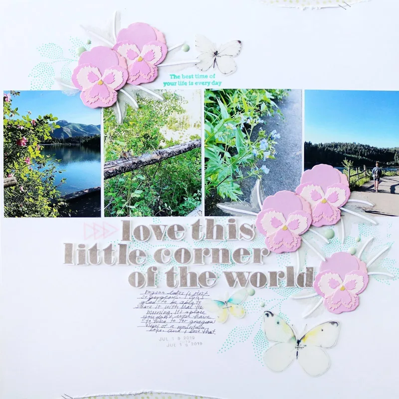 

3D Pleasant Pansy Metal Cutting Dies Scrapbooking Album Paper DIY Cards Crafts Embossing Dies New 2020