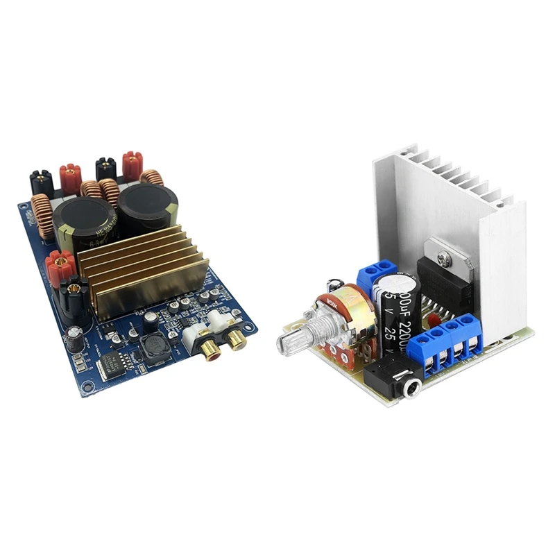 

2 Pcs Digital Amplifier Board, TPA3255 & TDA7297