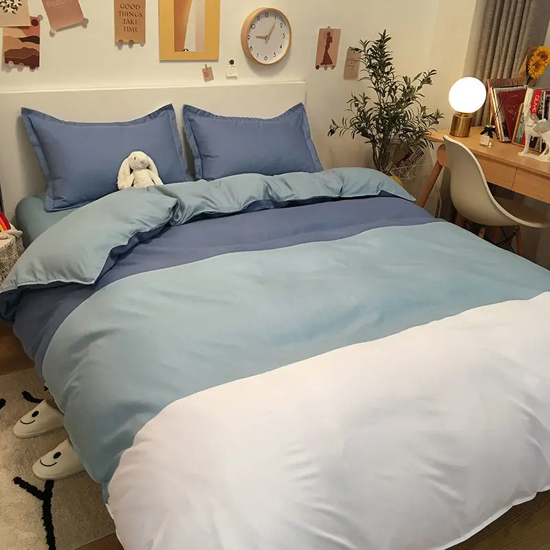 

Набор постельного белья Roupa De Cama из четырех предметов в скандинавском стиле для мужчин пододеяльник модный бренд Простая кровать для женско...
