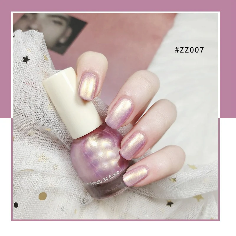 Long Lasting Polarized Nail Polish No Fading Pearl Luster Harmless Manicure V9-Drop | Красота и здоровье