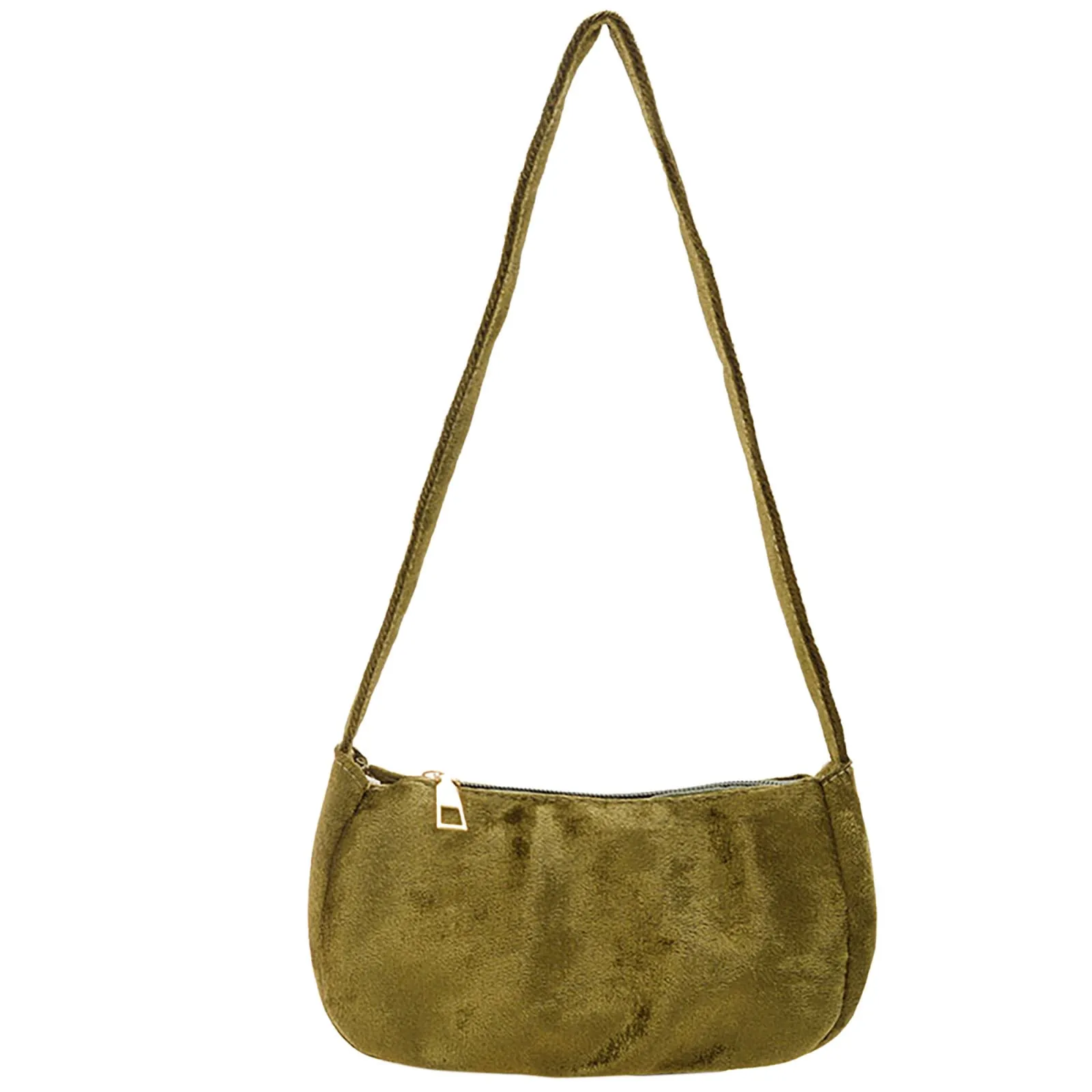 

Ladies Fashion Shoulder Bag Underarm Bag All-match Handbag Crocodile Pattern Casual Women Baguette Handbags Soild Colour 2021