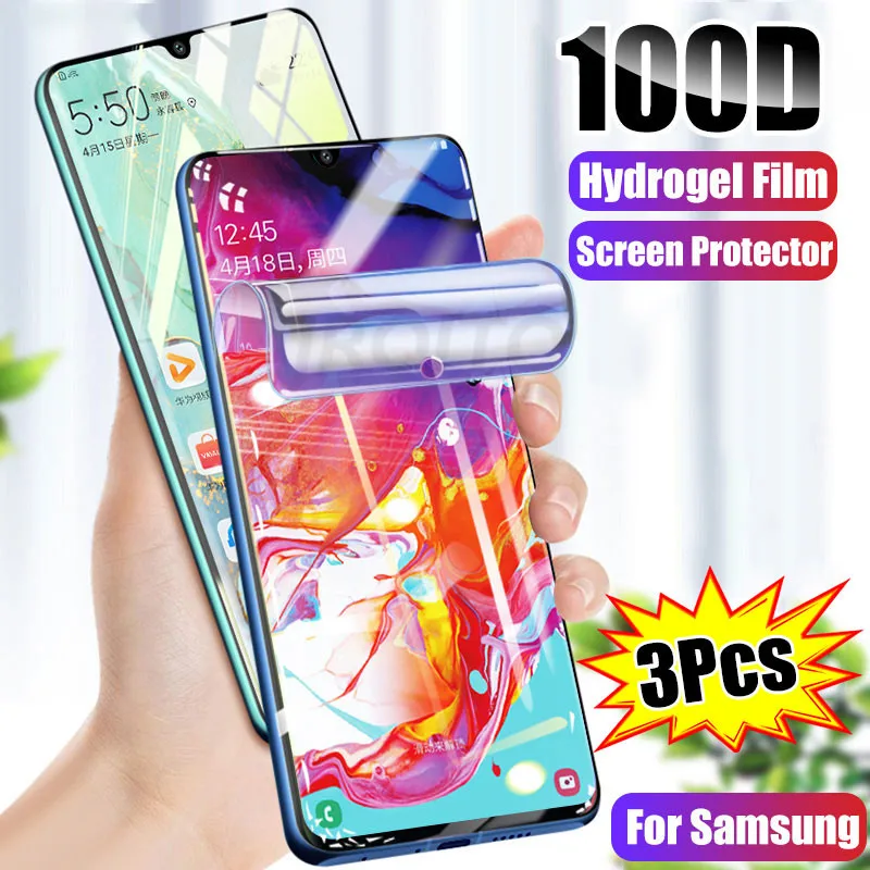 Гидрогелевая пленка для Samsung Galaxy A50 A51 A70 A10 A20 20E A30 A40 A60 A80 A90 M10 M20 1 3 шт|Защитные