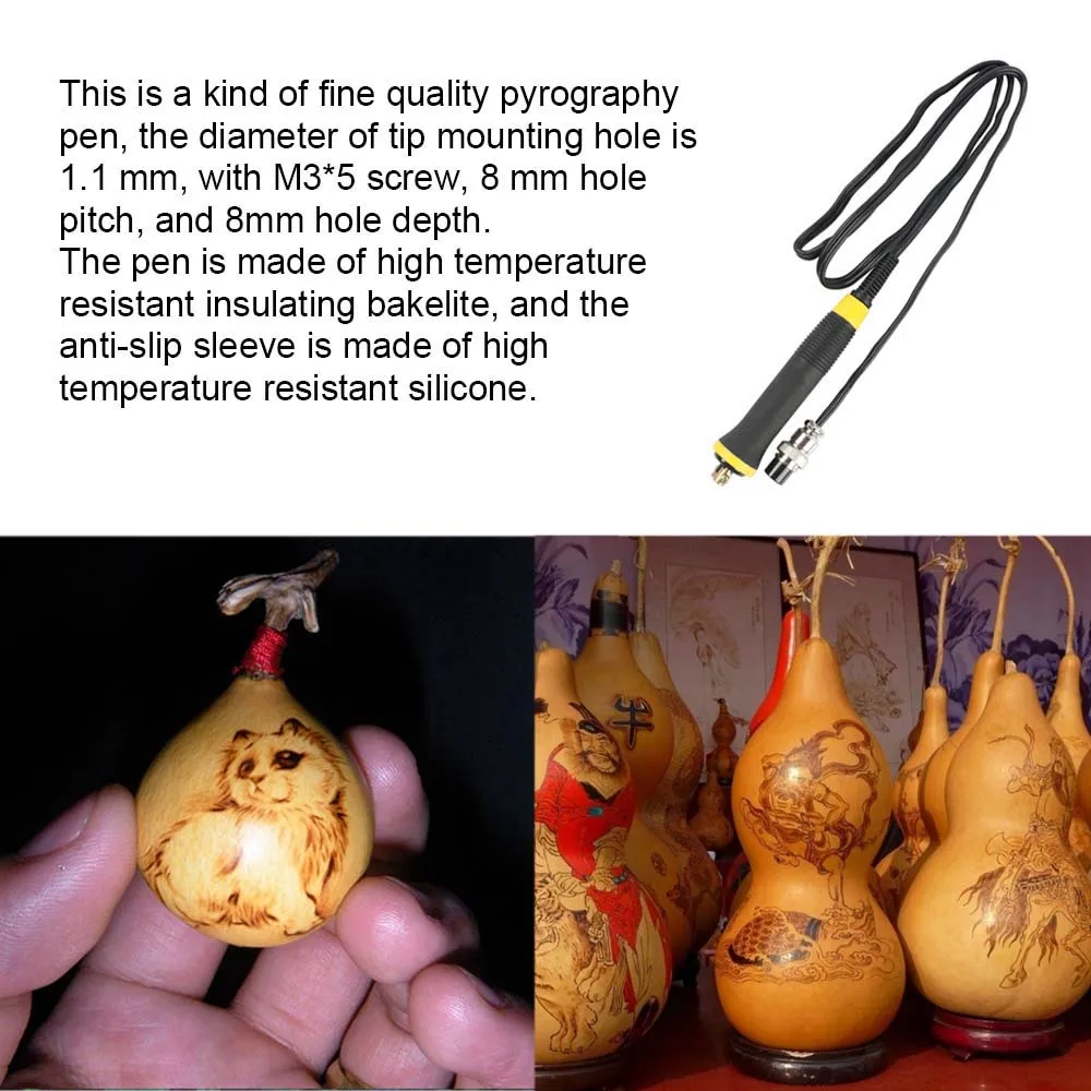 Портативный легкий Электрический паяльник с изоляционной ручкой ручка