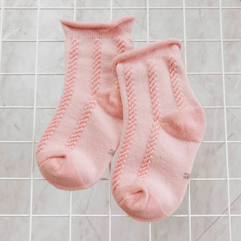 

Autumn Cotton Baby Short Socks Kids Girls Mesh Cute Boy Sock for Children Safe Newborn Socks